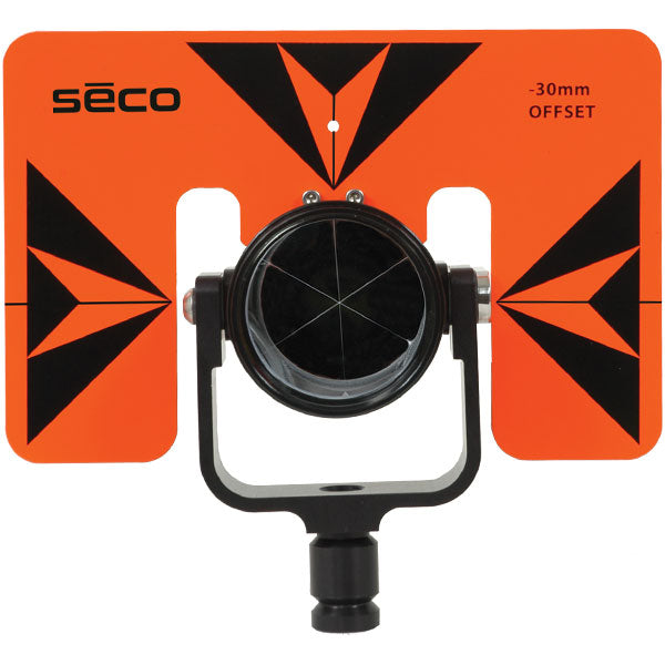 SECO Rear Locking 62 mm Premier Prism Assembly with 6 x 9 inch Target – Flo Orange with Black