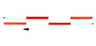 SECO 8' Aluminum Range Pole