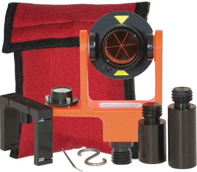 SECO 25 mm Mini Prism System with Side Vial - Flo Orange