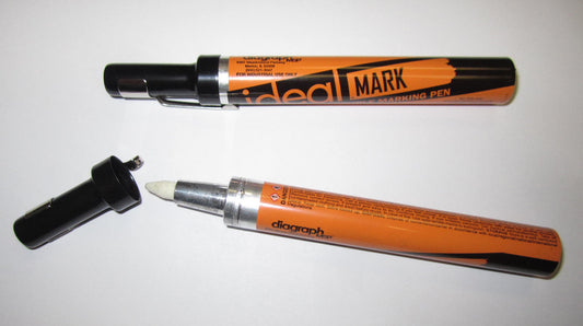 Ideal Black Marker for Surveying & Construction