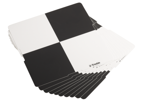 Trimble Adhesive B & W Checker Targets (pack of 10)