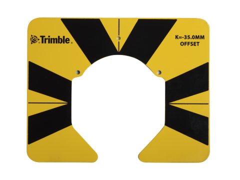 Extra Sighting Target for Traverse Prism