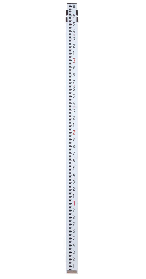 SECO Leveling Rod – 9 ft / 3-pc / 10ths Grad