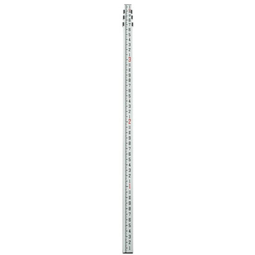 Graduating Level Rod 13 ft Leveling Rod | 4-Piece with 10ths Graduations | AllTerra Central