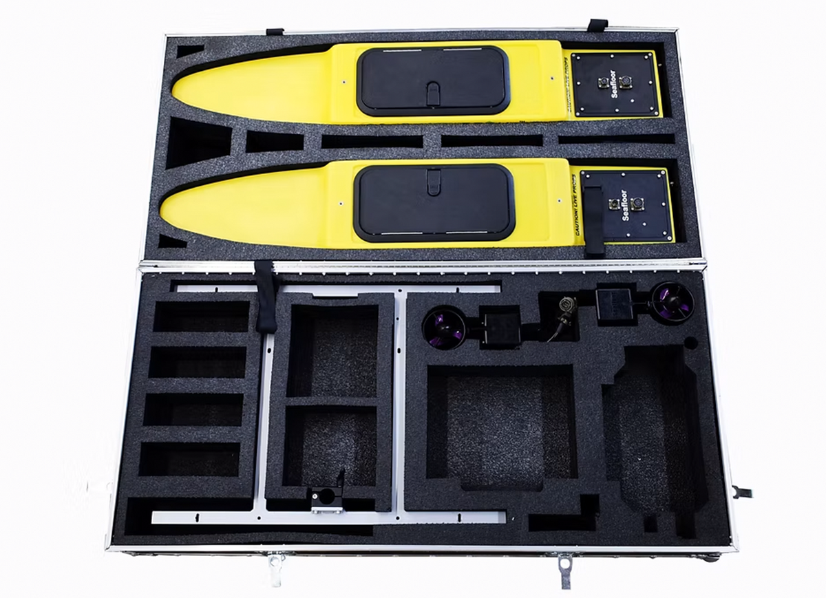 HyDrone™ - 4.5 Generation Portable Catamaran for Professional Hydrographic Surveys