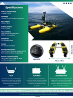 Seafloor HyDrone™ - 4.5 Generation Portable Catamaran for Professional Hydrographic Surveys