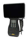 Trimble TSC7 V2 data collector with 7-inch touchscreen, full QWERTY keypad, and hand strap – front view