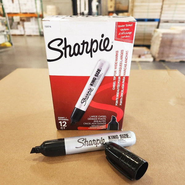 Marker,Sharpie, King, BLK