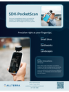 Sodex SDX-PocketScan: Handheld Scan Surveying for iPhone Pro