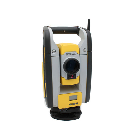 Used Trimble RTS873 DR HP robotic total station, front view