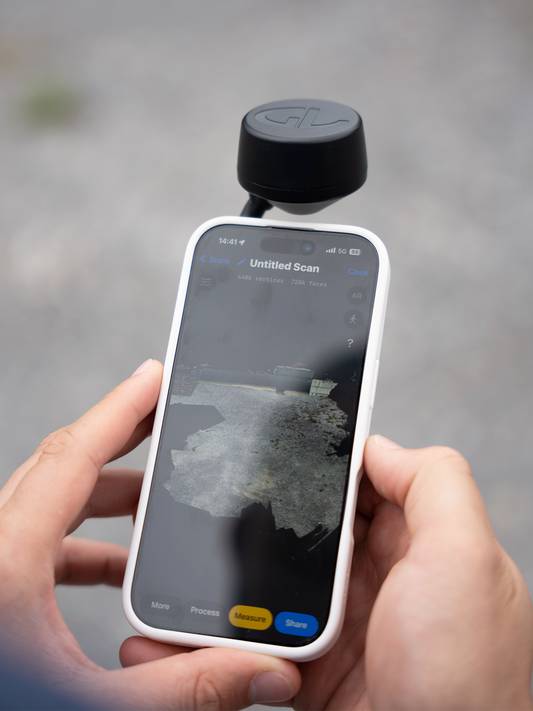 Sodex SDX-PocketScan: Handheld Scan Surveying for iPhone Pro