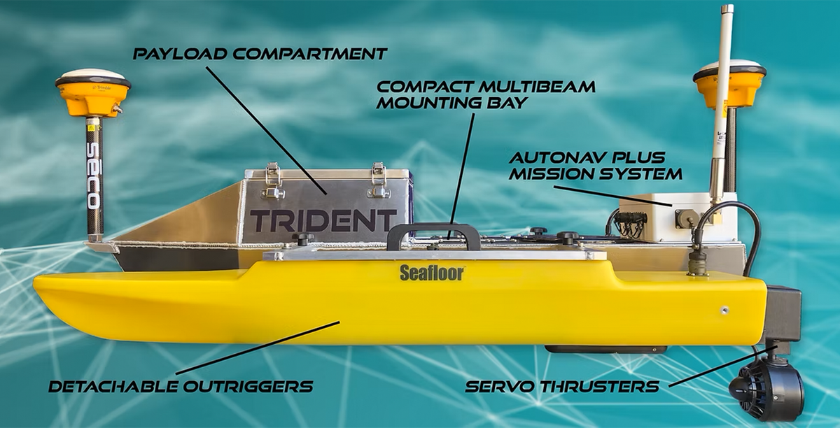 Trident USV™ for hydrographic Surveying