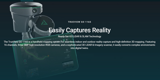 TrueView GO 116S - Handheld mapping system for reality capture
