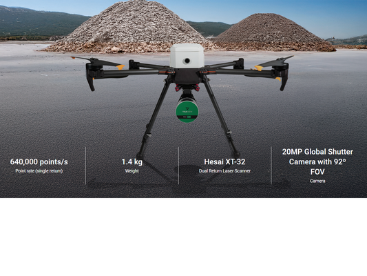 TrueView 1 Lite vB payload (20MP) incl. Software