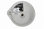 Used Trimble Zephyr Model 2 Rover GNSS antenna, underside showing mounting threads, antenna connector, and identification label