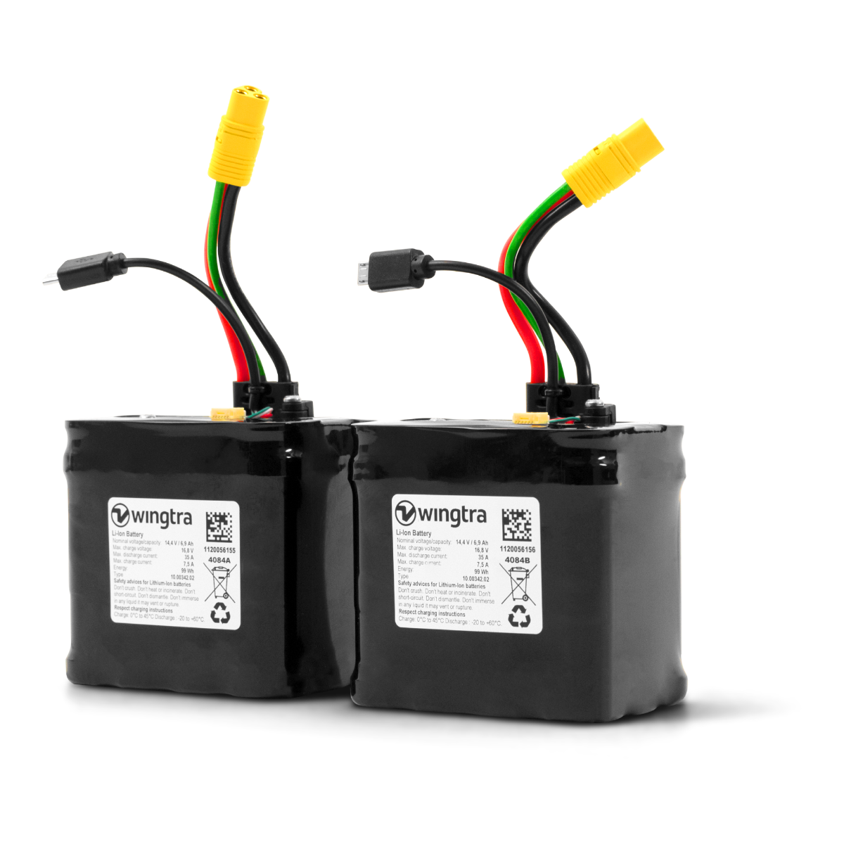 Set of Flight Batteries