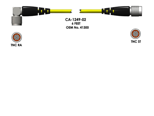 6' TNC to TNC GPS Cable