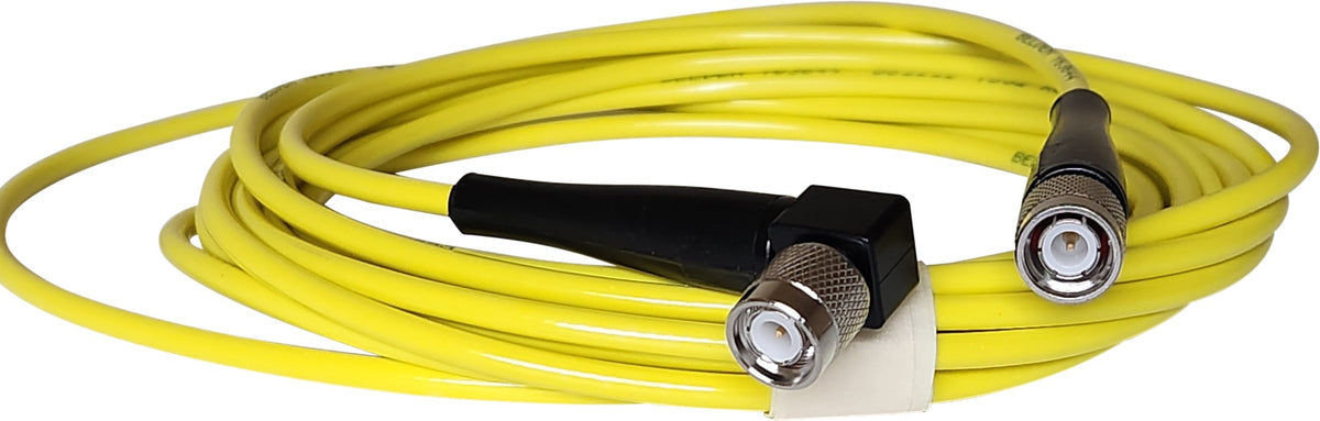 Geospace Radio Antenna Cable - TNC Straight to TNC Rt Angle - 20 Feet
