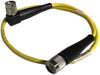 Geospace TNC Right Angle to TNC Straight GPS Radio Antenna Cable - 2 Feet