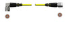 Geospace TNC Right Angle to TNC Straight GPS Radio Antenna Cable - 2 Feet