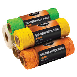 Keson Braided Mason Twine - #18 X 1000 ft - Green