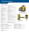 Spectra Precision GL1425C Dual Slope Laser w/ HL760 Receiver, Remote