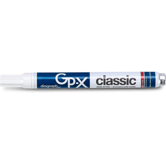White GPX Valve-Action Paint Markers