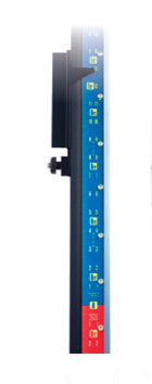 LaserLine 10' Direct Reading Laser Rod with Rail/Cut & Fill - Inches