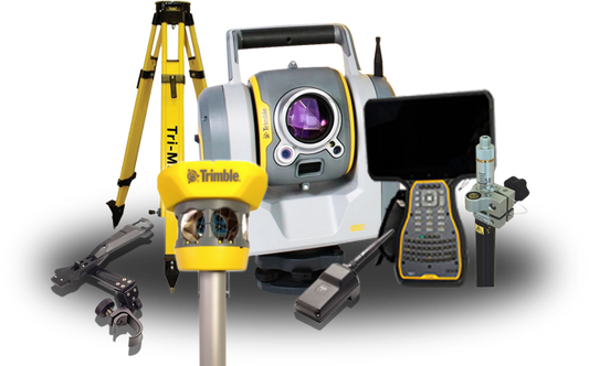 Used Trimble SX10 1" Scanning Total Station Kit w/ TSC7