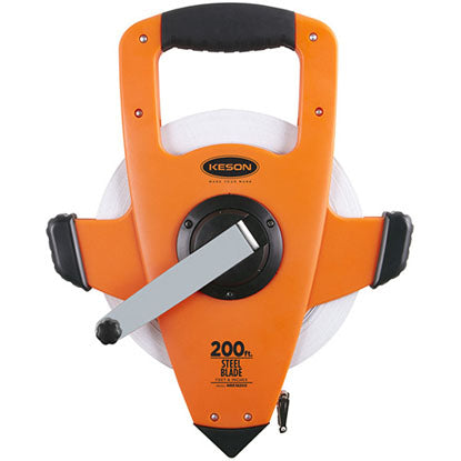 Keson NRS 200 ft Nylon-Reinforced Steel Blade, 3X High-Speed Rewind - 10ths