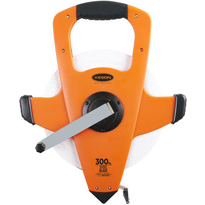 Keson NRS 300 ft Nylon-Reinforced Steel Blade, 3X High-Speed Rewind - 10ths