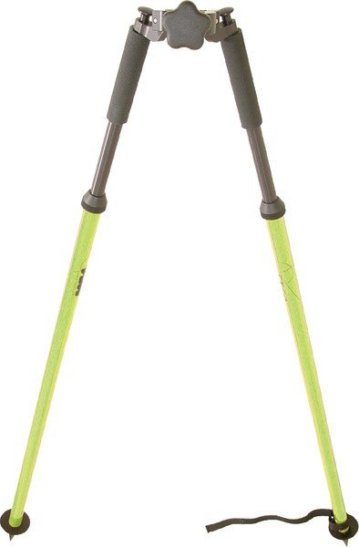 Thumb Release Bipod for Surveying Rods