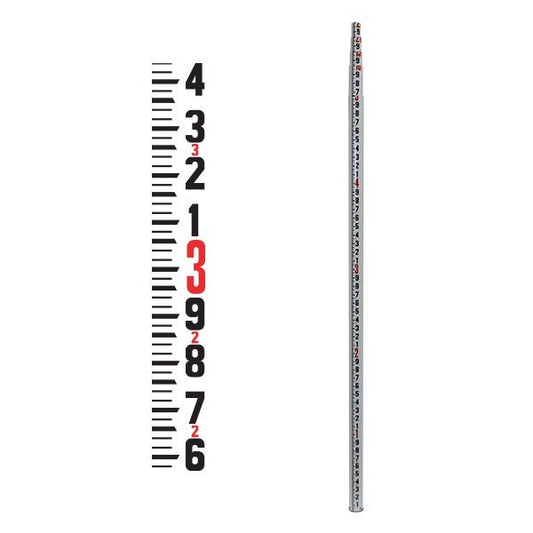 Crain / SECO Professional Series (LR-PRO) 25 ft Leveling Rod — 10ths Grad