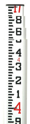 Crain / SECO Surveyors Series (SVR) 17 ft Fiberglass Leveling Rod - 10ths Grad