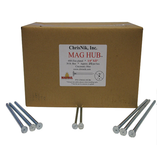 ChrisNik MagHub 1/4" x 8" (30 lb box)