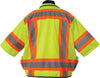 SECO 8365 Safety Utility Vest, ANSI/ISEA Class 3 – XXL (56-58) – Flo Yellow