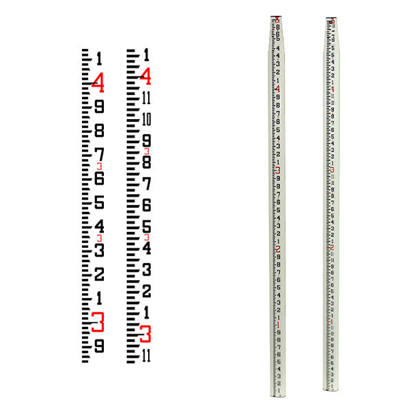 SECO Fiberglass 25 ft SVR Rod — Inches/10ths Grad