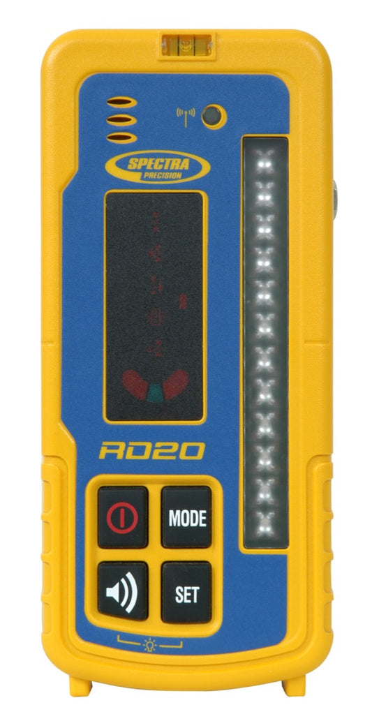 RD20 Wireless Remote Display for Construction Lasers