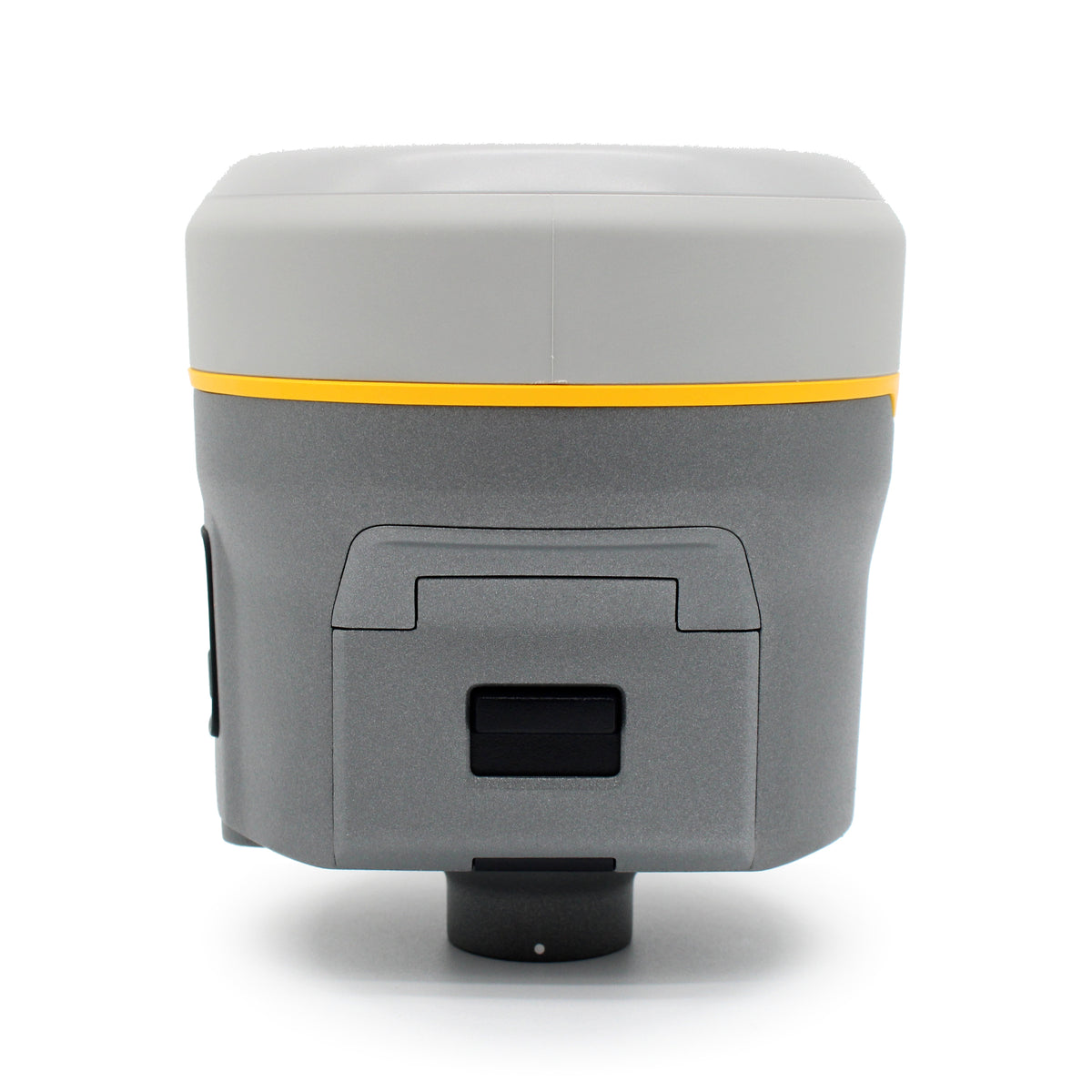 Refurbished Trimble R12 GNSS receiver, battery compartment side