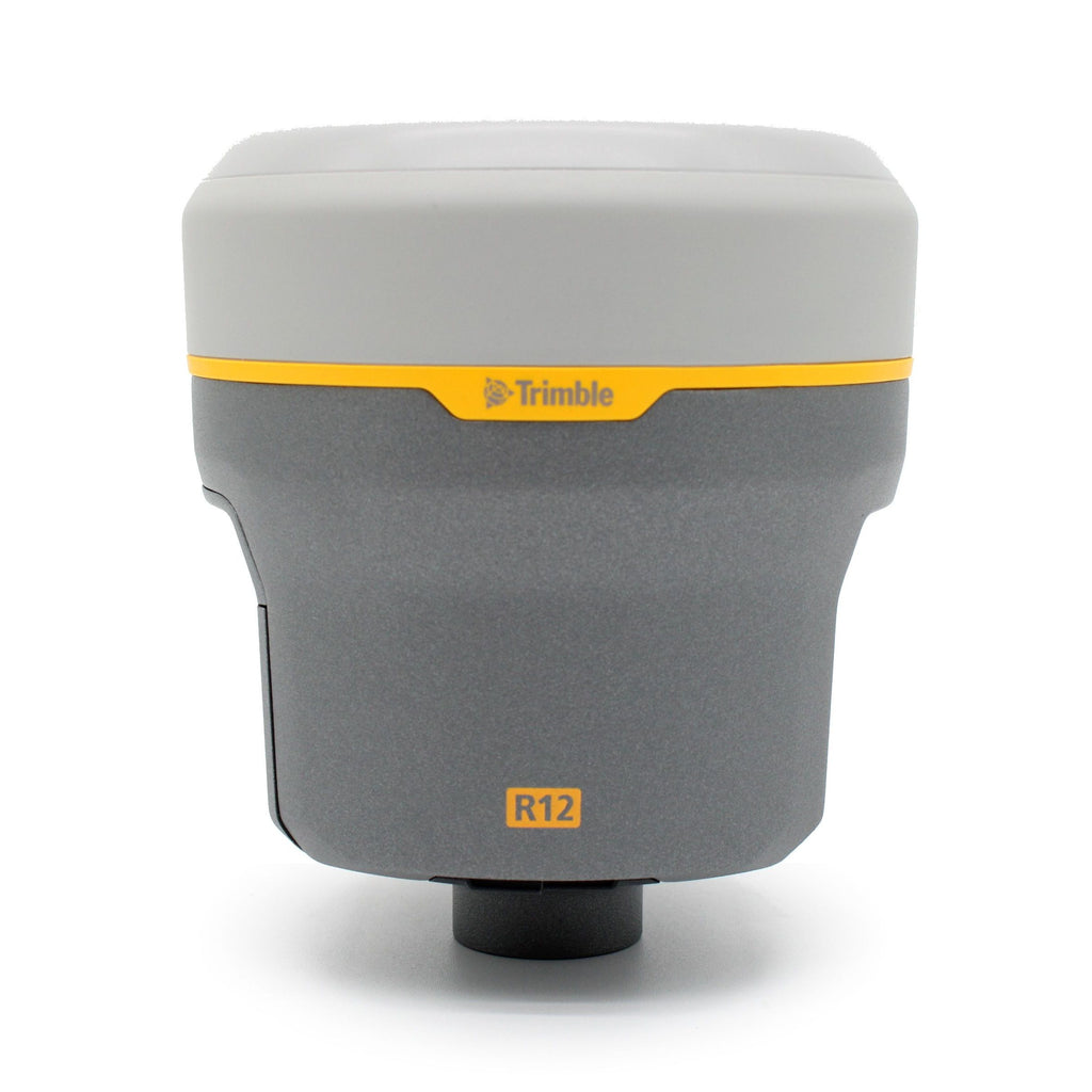 Refurbished Trimble R12 GNSS receiver, front view