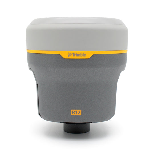 Refurbished Trimble R12 GNSS receiver, front view