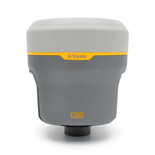 Refurbished Trimble R12i GNSS receiver, front view