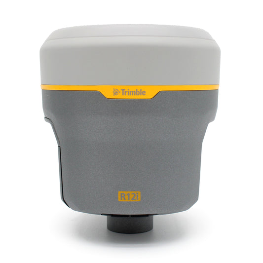 Refurbished Trimble R12i GNSS receiver, front view