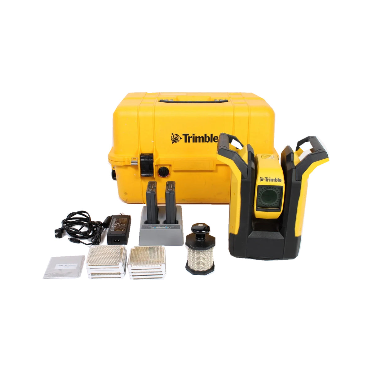 Used Trimble RPT600 with batteries, charger, prism, reflectors and transport case