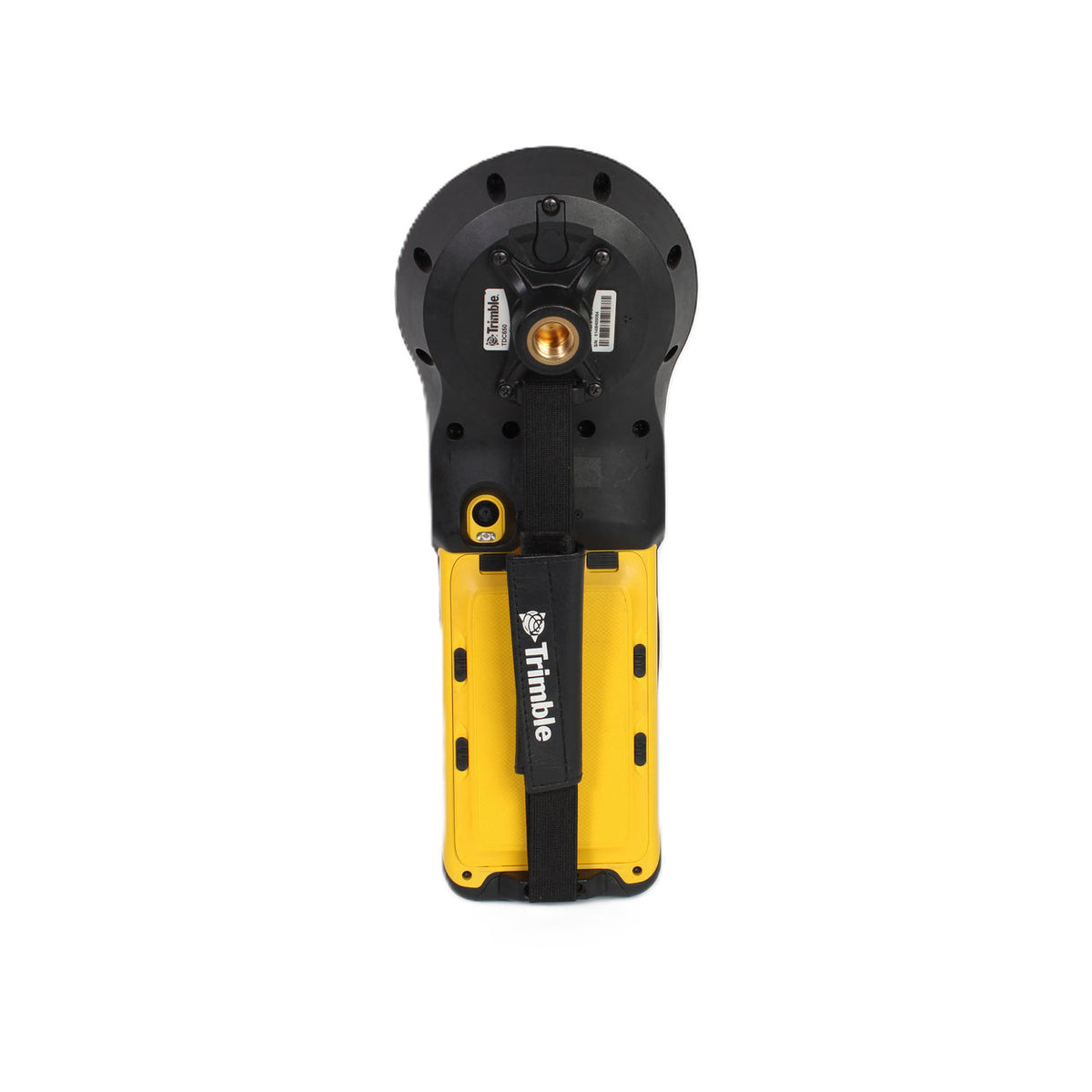 Used Trimble TDC650 GNSS handheld, rear view