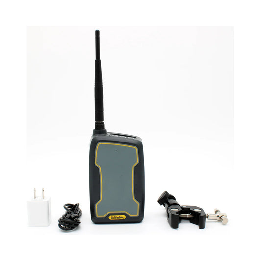 Used Trimble TDL2.4 radio with antenna, charger, cable and pole bracket