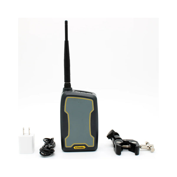 Used Trimble TDL2.4 radio with antenna, charger, cable and pole bracket