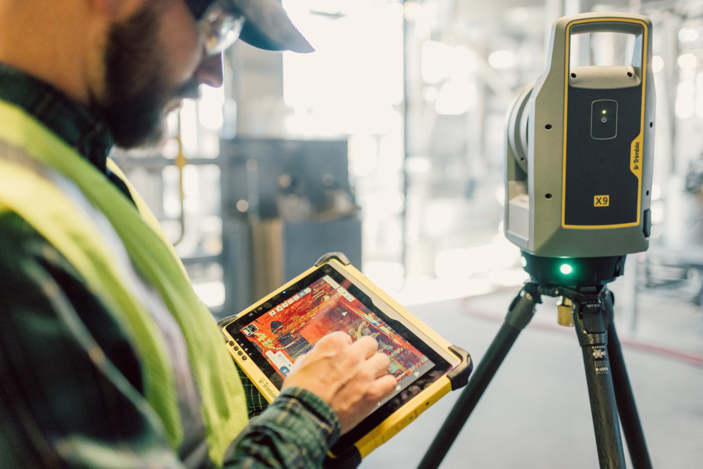 Trimble X9 3D Laser Scanning System Kit with T10x Tablet