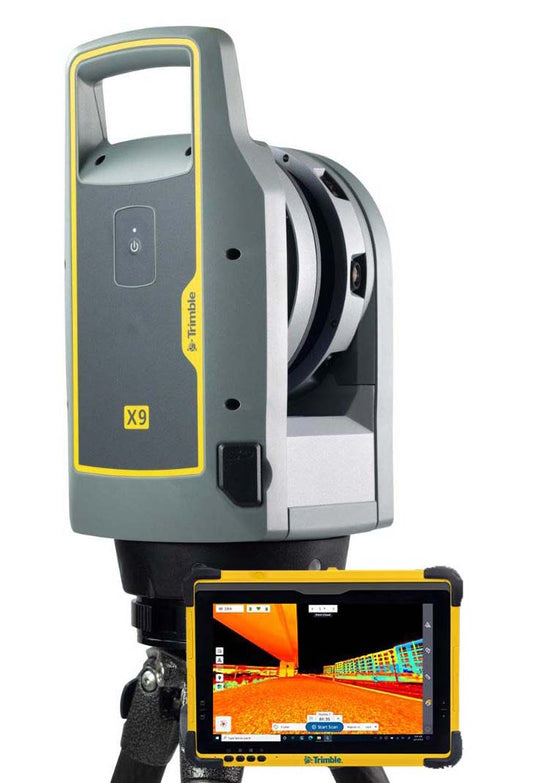 Trimble X9 3D Laser Scanning System Kit with the New T110 Tablet