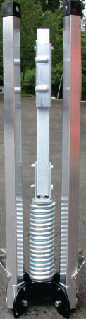 Dicke Safety Sign Stand with Aluminum Legs